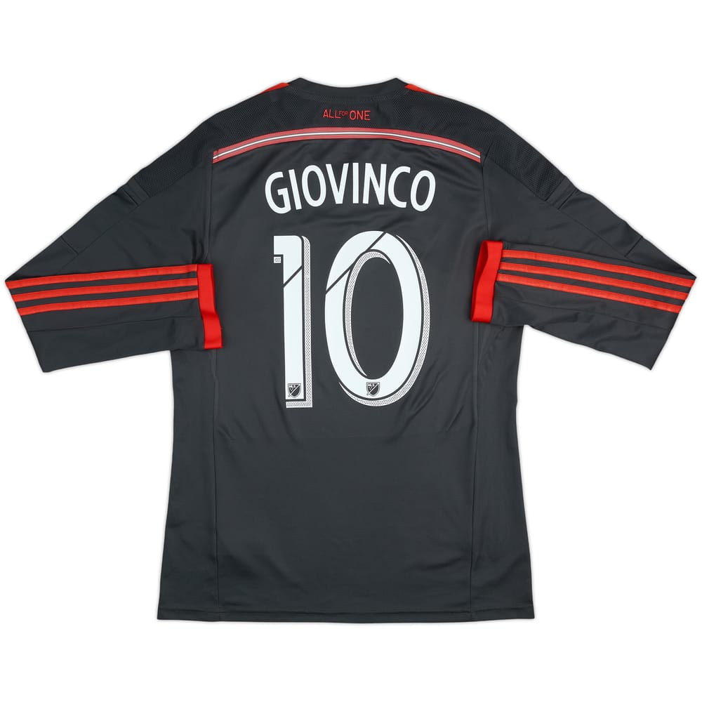 2014-15 Toronto FC Authentic Away L/S Shirt Giovinco #10 - 9/10 - (L)