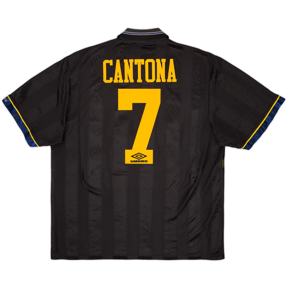 1993-95 Manchester United Away Shirt Cantona #7 - 7/10 - (XXL)
