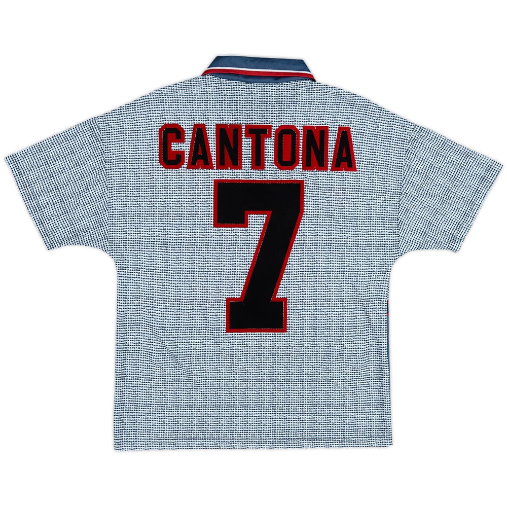 1995-96 Manchester United Away Shirt Cantona #7 - 5/10 - (Y)