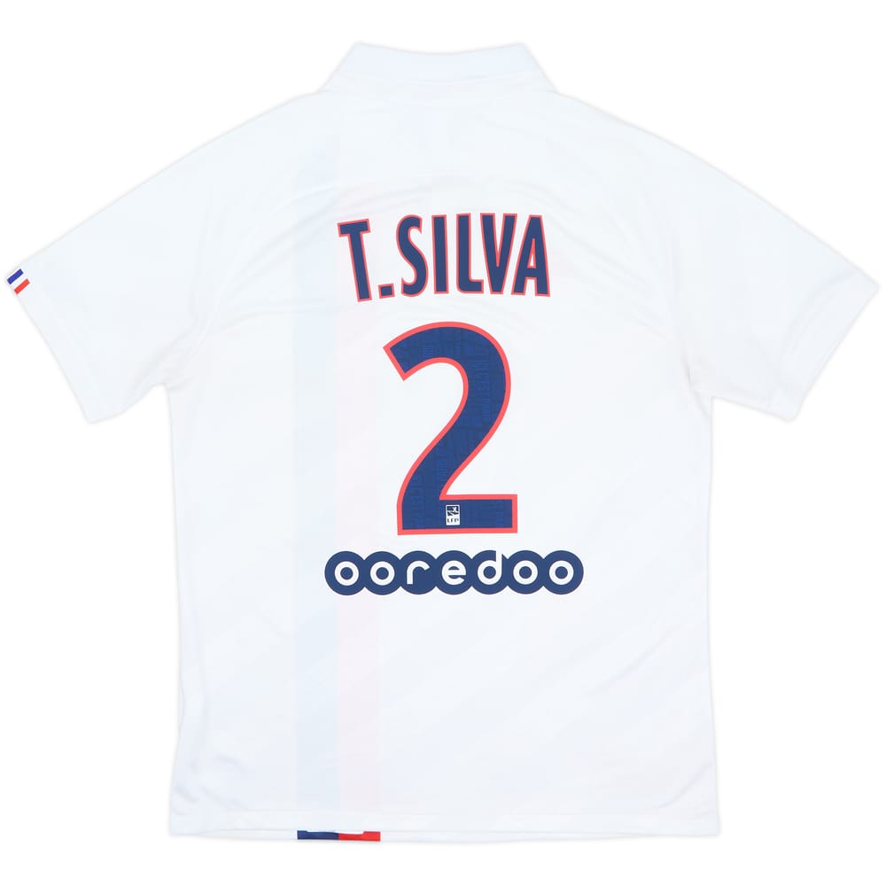 2019-20 Paris Saint-Germain Third Shirt T.Silva #2 - 8/10 - (M)