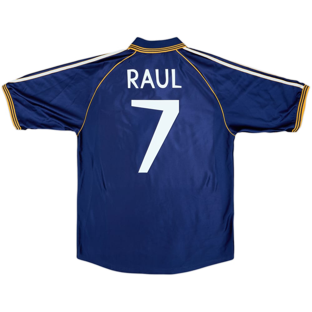 1998-99 Real Madrid Third Shirt Raul #7 - 7/10 - (L)