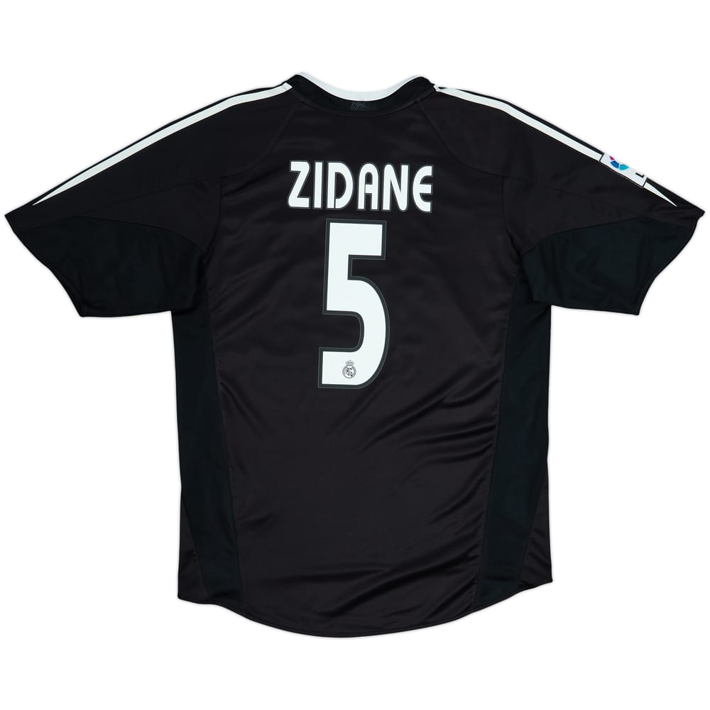Camiseta de visitante del Real Madrid 2004-05 Zidane #5 - 7/10 - (M)