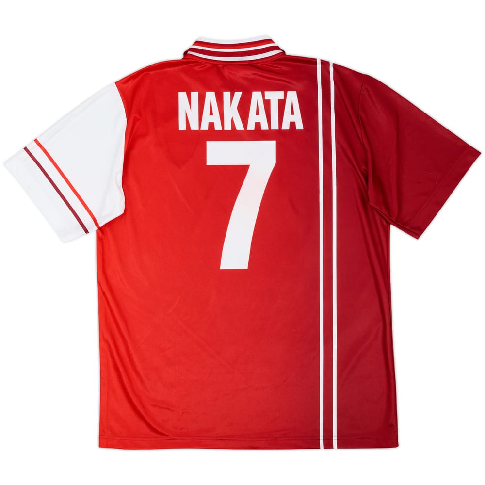 1998-99 Perugia Home Shirt Nakata #7 - 9/10 - (XL)