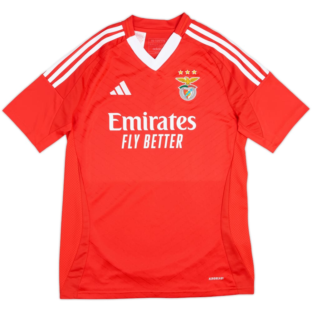 2024-25 Benfica Home Shirt - 10/10 - (XL.Boys)