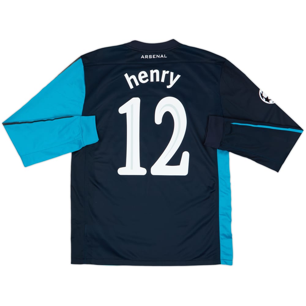 2011-12 Arsenal Away L/S Shirt Henry #12 - 6/10 - (M)
