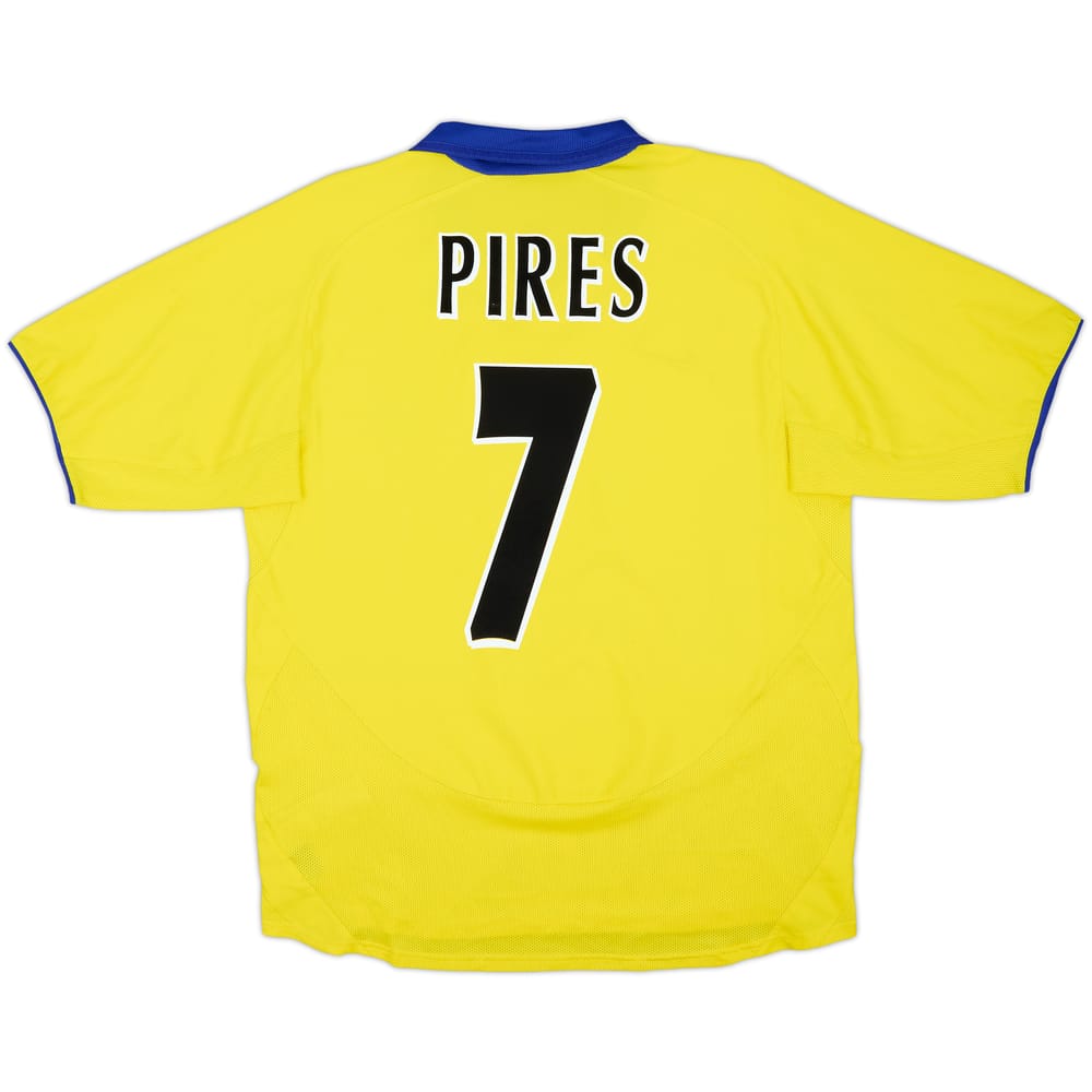 2003-05 Arsenal Away Shirt Pires #7 - 8/10 - (M)