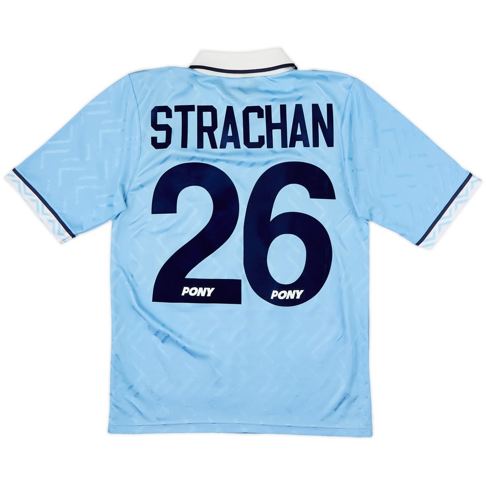 1994-96 Coventry Home Shirt Strachan #26 - 8/10 - (S)