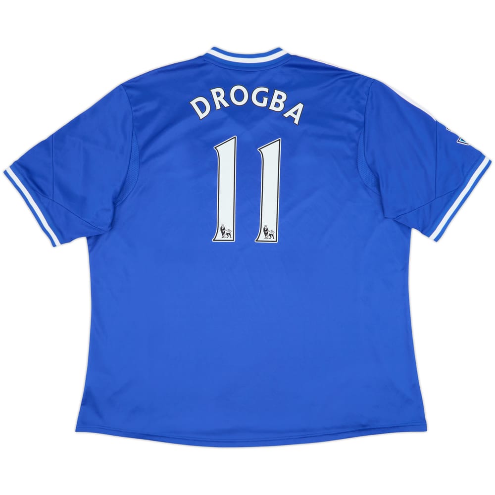 2013-14 Chelsea Home Shirt Drogba #11 - 9/10 - (3XL)