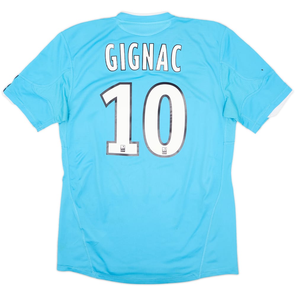 2010-11 Olympique Marseille Away Shirt Gignac #10 - 6/10 - (M)