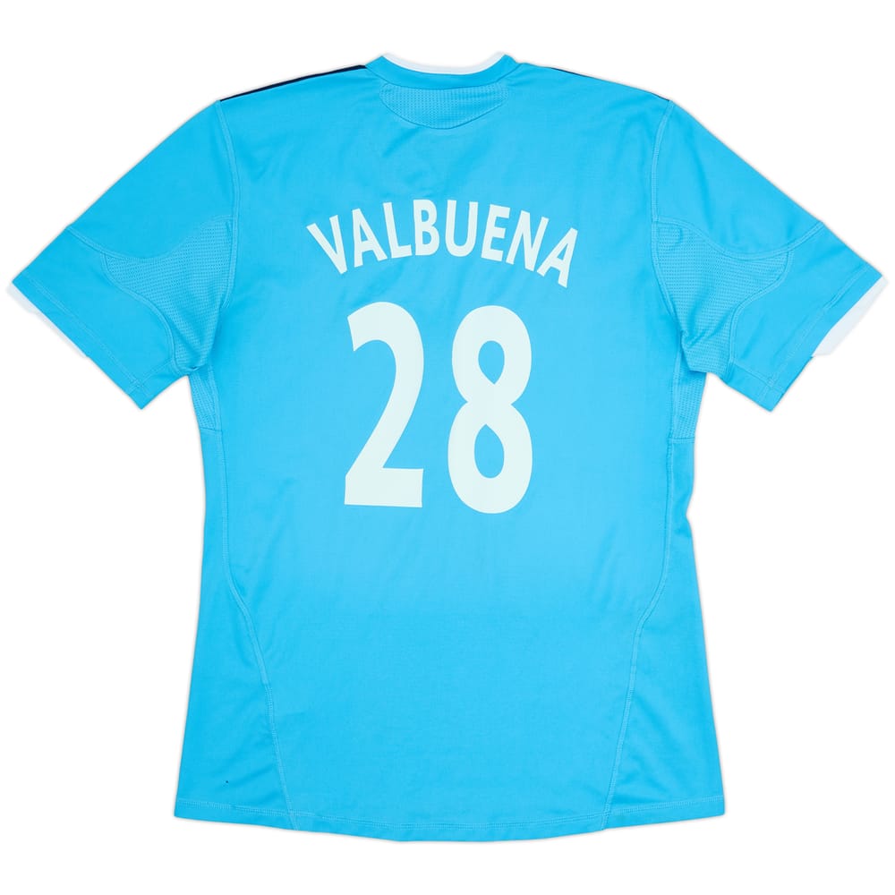 Camiseta de visitante del Olympique Marseille 2010-11 Valbuena #28 - 8/10 - (M)