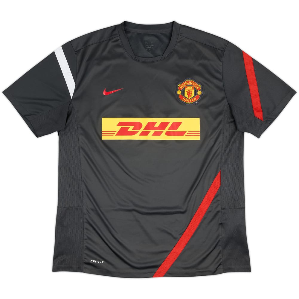 2012-13 Manchester United Nike Training Shirt - 8/10 - (XL)