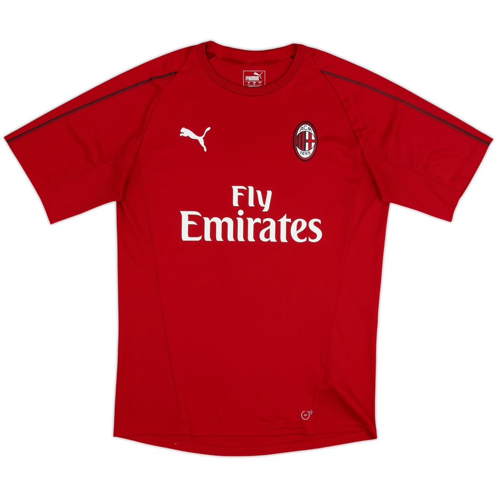 2018-19 AC Milan Puma Camiseta de entrenamiento - 9/10 - (L)