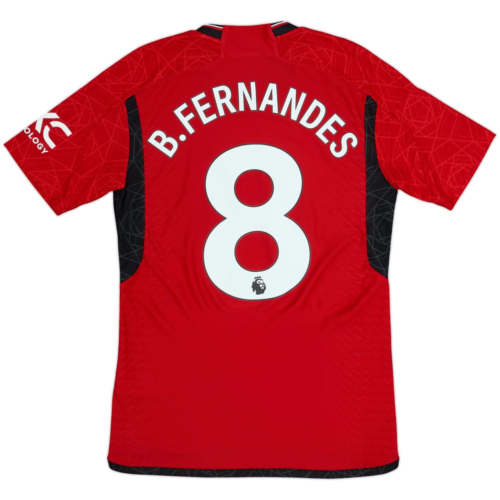 2023-24 Manchester United Authentic Home Shirt B.Fernandes #8 - 10/10 - (S)