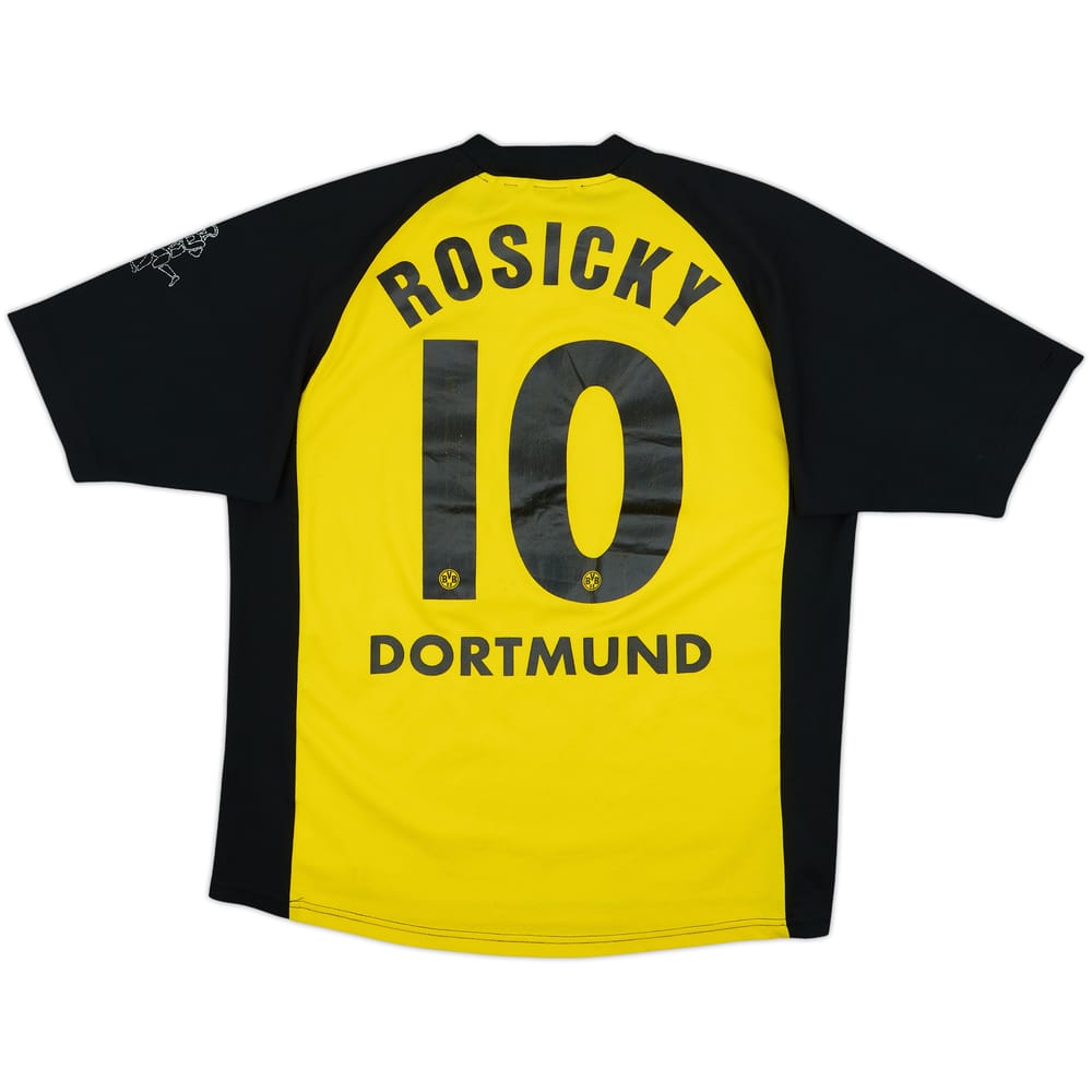 2001-02 Borussia Dortmund Home Shirt Rosicky #10 - 4/10 - (L)