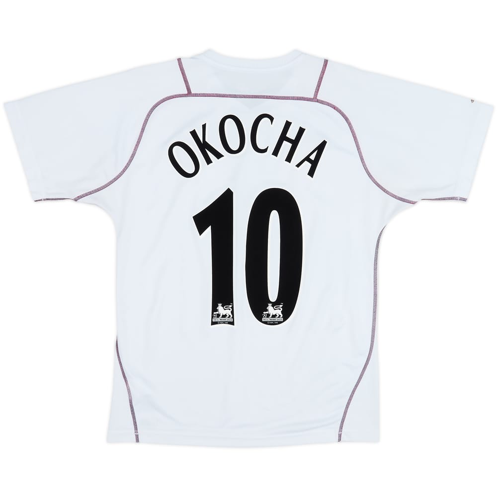 2003-05 Bolton Home Shirt Okocha #10 - 7/10 - (M)