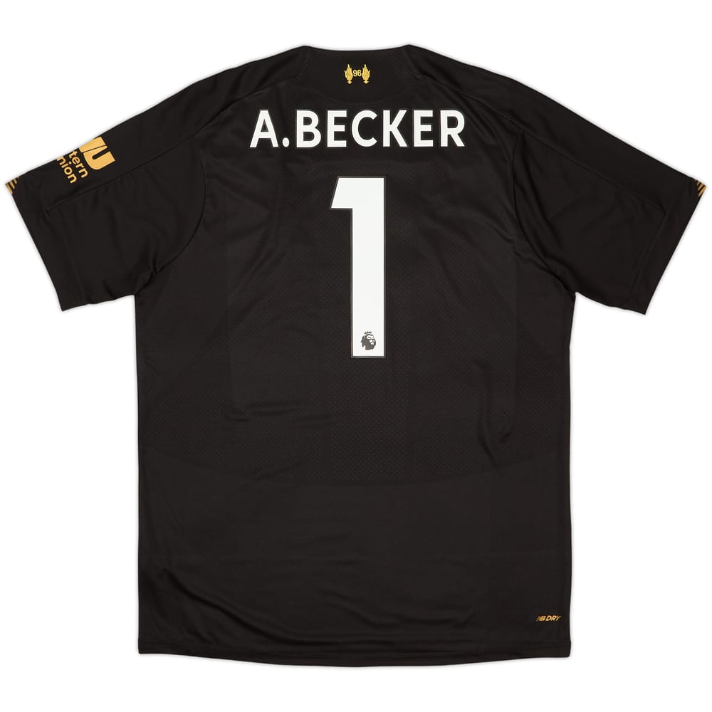 2019-20 Liverpool GK Shirt A.Becker #1 - 10/10 - (XXL)