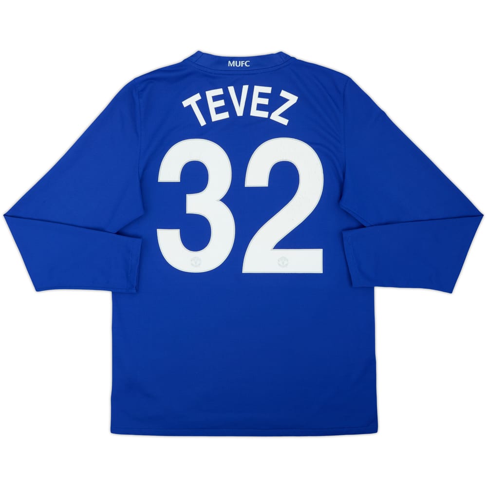 2008-09 Manchester United Third L/S Shirt Tevez #32 - 6/10 - (S)