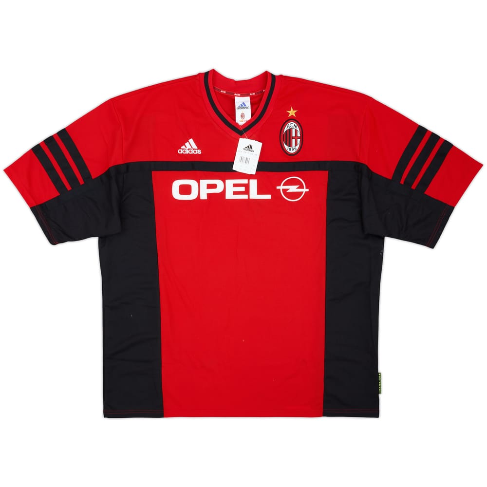 Camiseta adidas de entrenamiento versión jugador del AC Milan 1998-00 (XL)