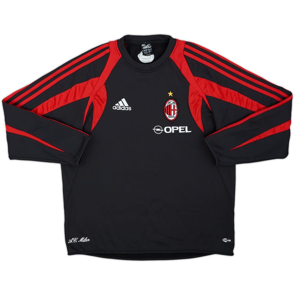2004-05 AC Milan Player Issue adidas Sweat Top - 10/10 - (M)