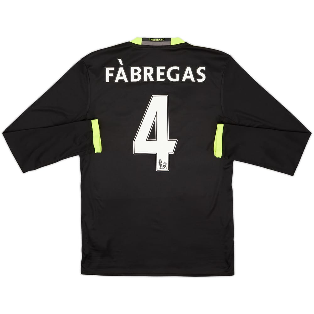 2016-17 Chelsea Away L/S Shirt Fabregas #4 - 10/10 - (S)