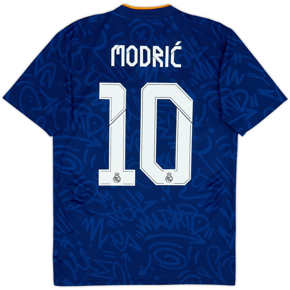 2021-22 Real Madrid Away Shirt Modric #10 - 7/10 - (S)
