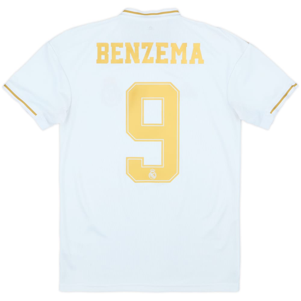 2019-20 Real Madrid Home Shirt Benzema #9