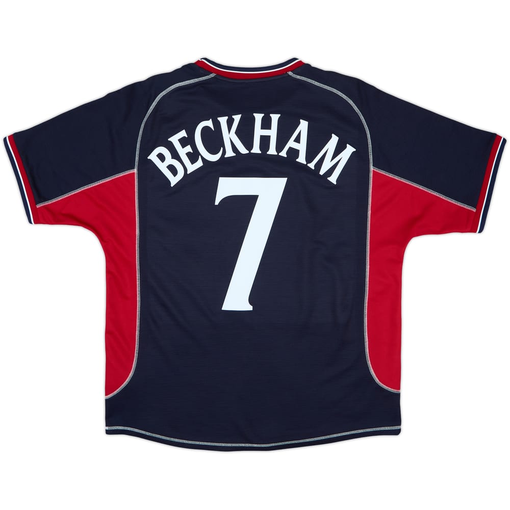 2000-01 Manchester United Third Shirt Beckham #7 - 8/10 - (L)