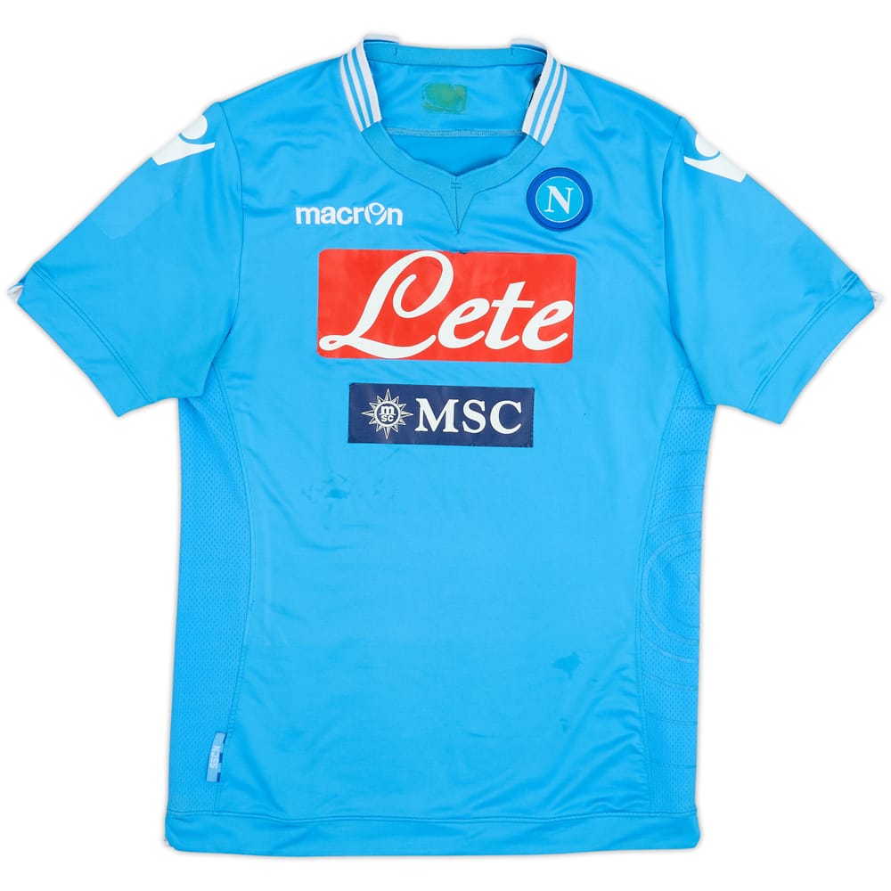 2013-14 Napoli Home Shirt - 5/10 - (M)