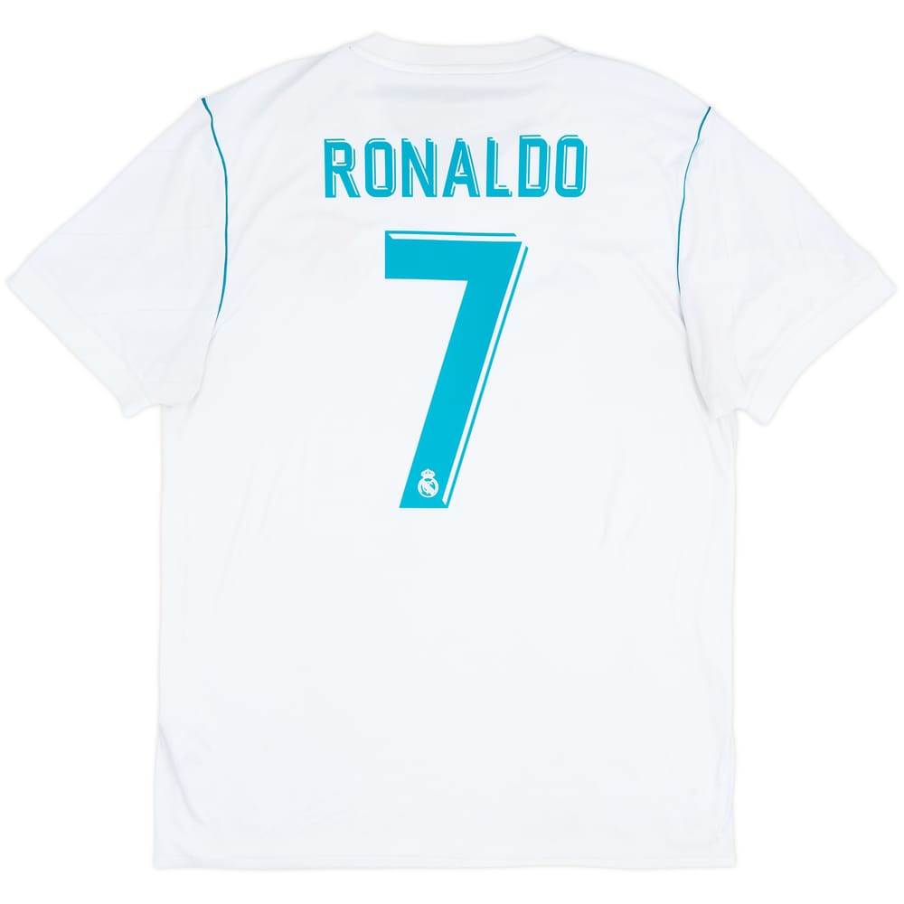 2017-18 Real Madrid Local Camiseta Ronaldo #7 - 6/10 - (L)