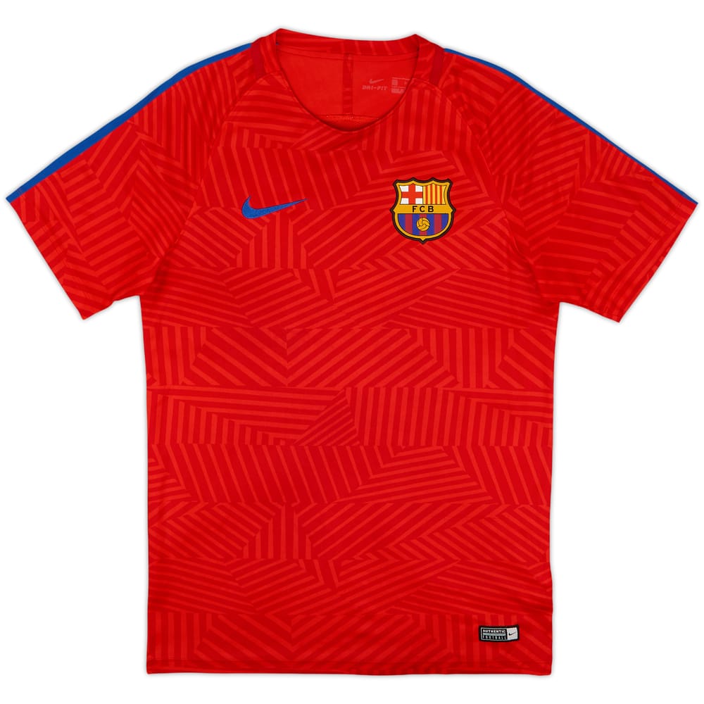 2016-17 Barcelona Nike Training Shirt - 8/10 - (S)