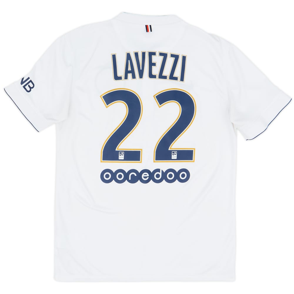 2014-15 Paris Saint-Germain Away Shirt Lavezzi #22 - 8/10 - (M)