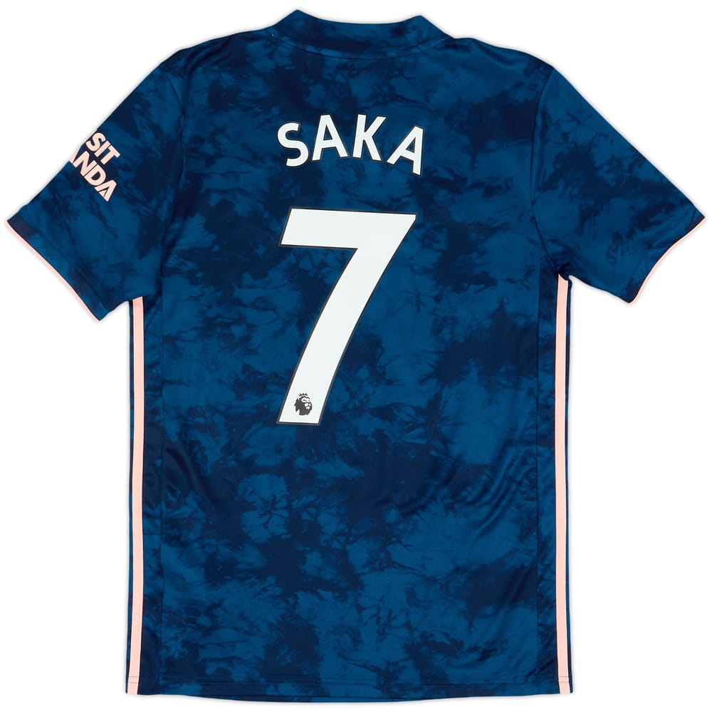 2020-21 Arsenal Third Shirt Saka #7 - 8/10 - (S)
