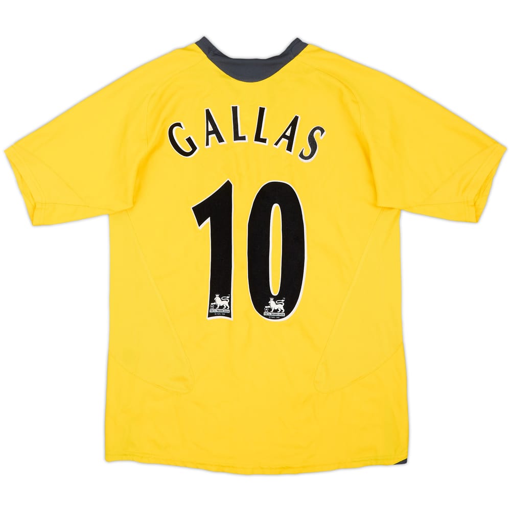 2006-07 Arsenal Away Shirt Gallas #10 - 8/10 - (XL.Boys)