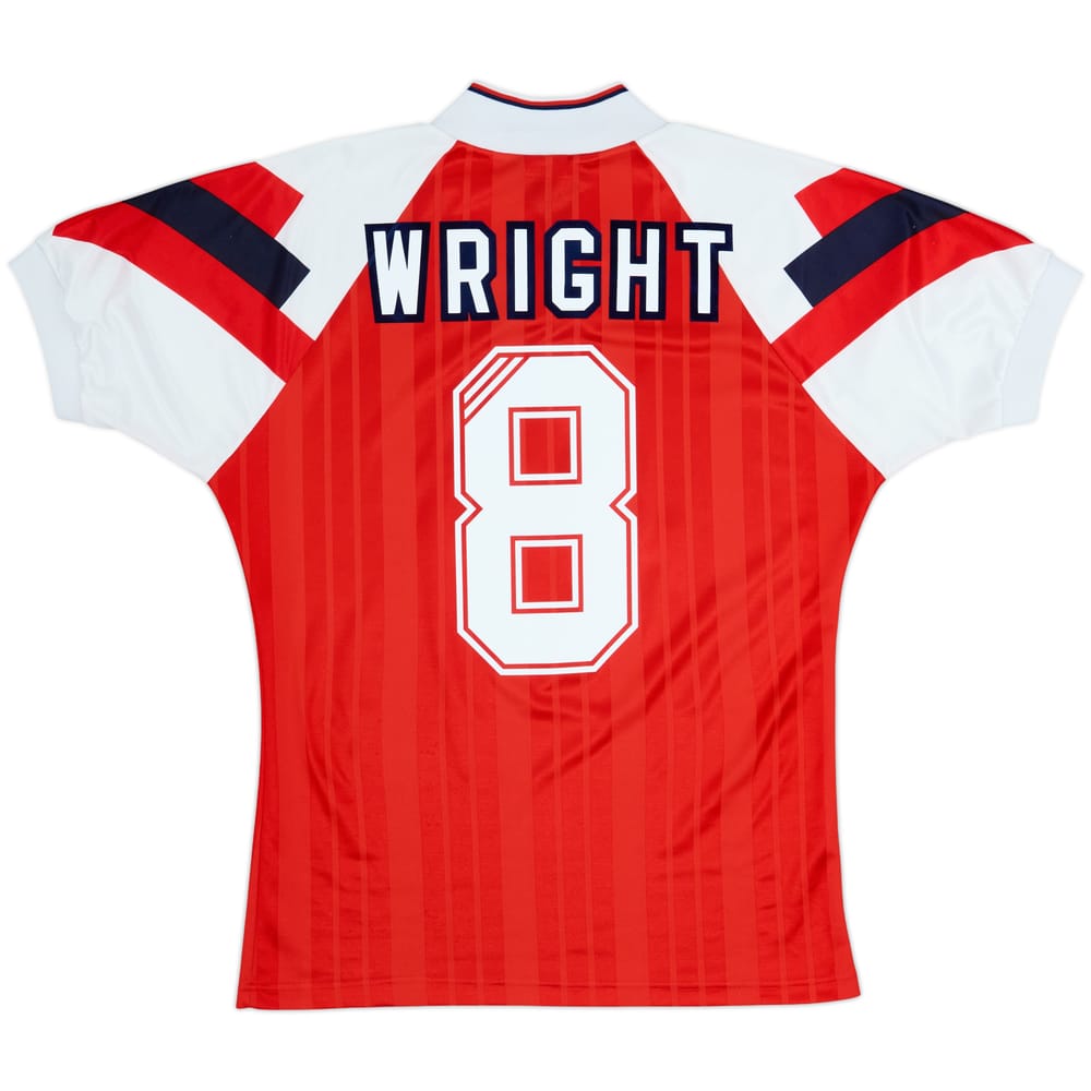 1992-94 Arsenal Home Shirt Wright #8 - 8/10 - (S)