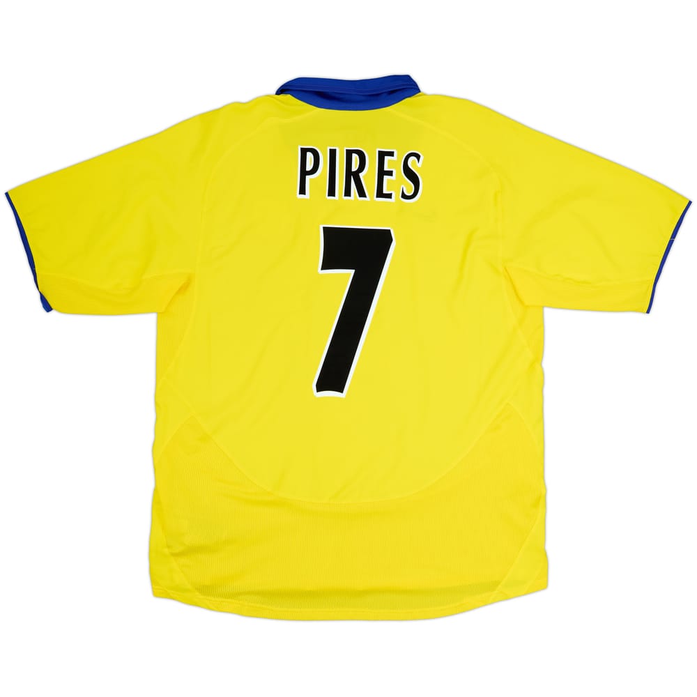 2003-05 Arsenal Away Shirt Pires #7 - 9/10 - (L)
