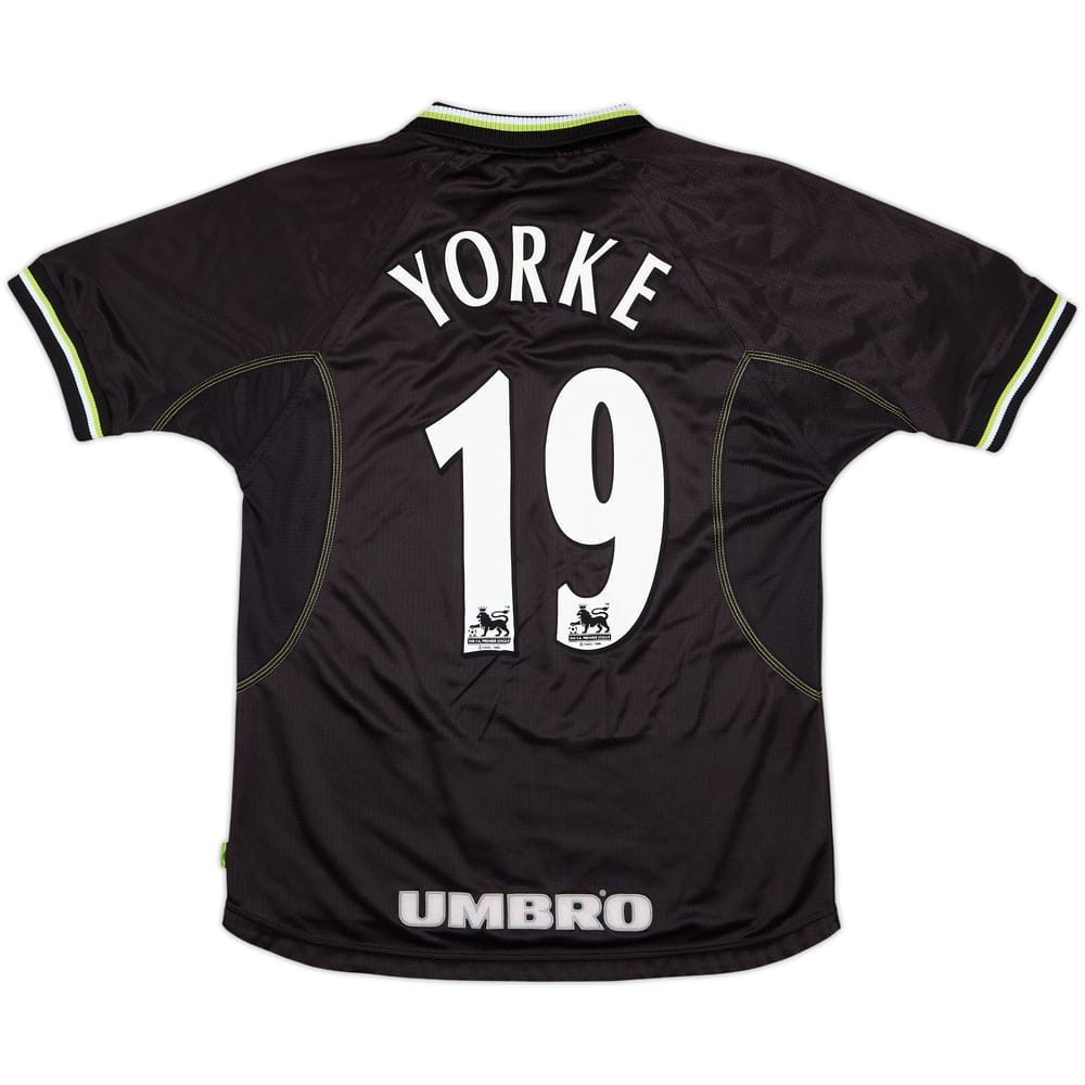 1998-99 Manchester United Third Shirt Yorke #19 - 8/10 - (M)