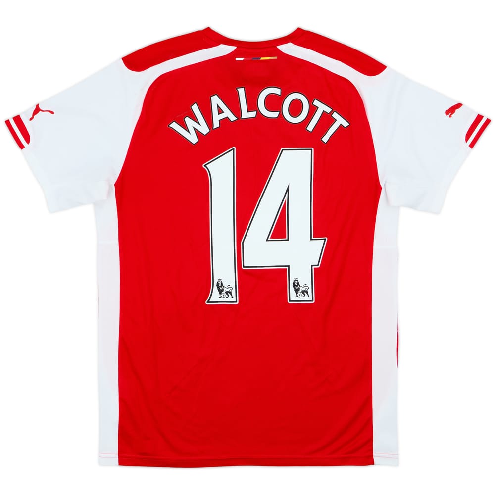 2014-15 Arsenal Home Shirt Walcott #14 - 6/10 - (M)