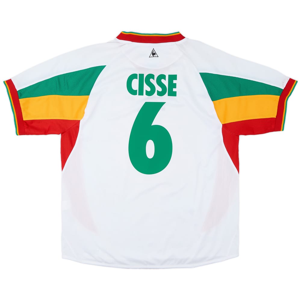 2002-04 Senegal Home Shirt Cisse #6 - 6/10 - (L)