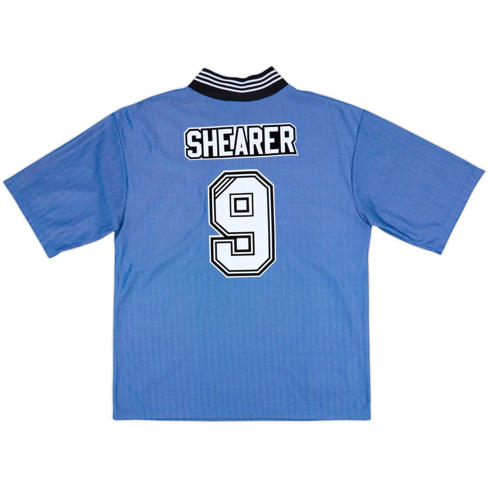 1996-97 Newcastle Away Shirt Shearer #9 - 8/10 - (XL)