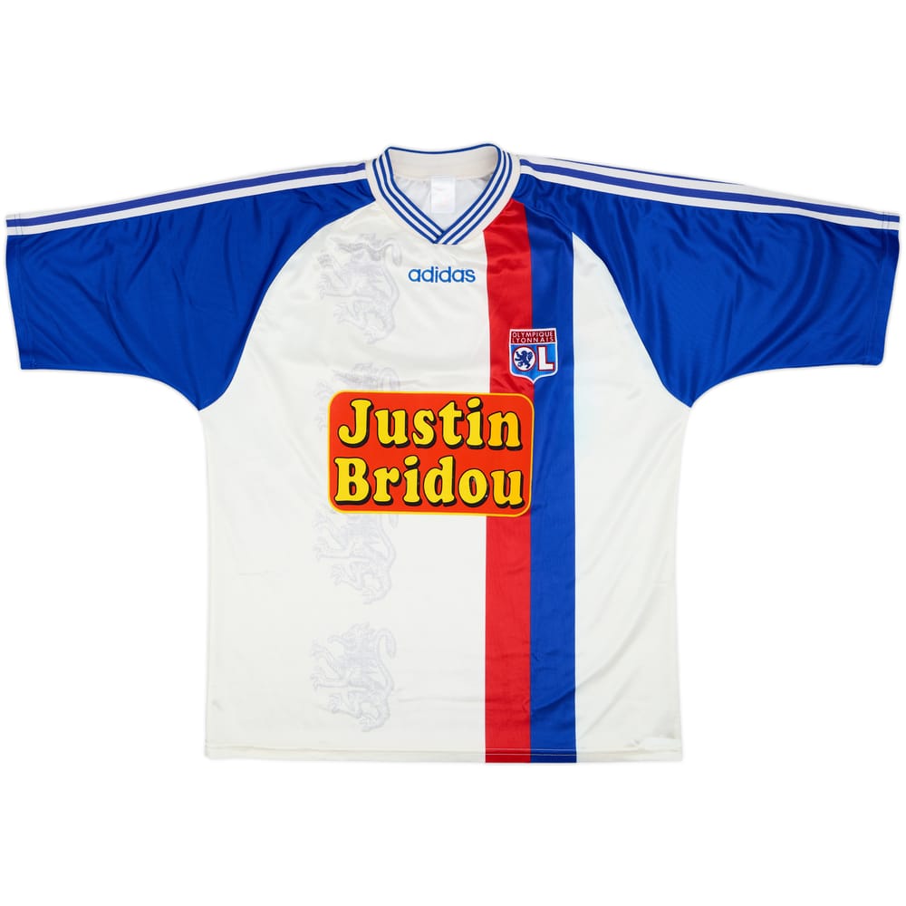 1996-97 Lyon Home Shirt - 7/10 - (XL)