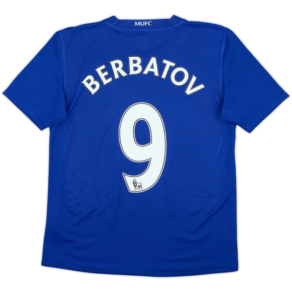 2008-09 Manchester United Third Shirt Berbatov #9 - 8/10 - (14-15 Years)