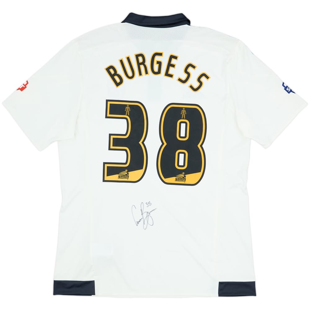 2015-16 Fulham Signed Home Shirt Burgess #38 - 7/10 - (L)