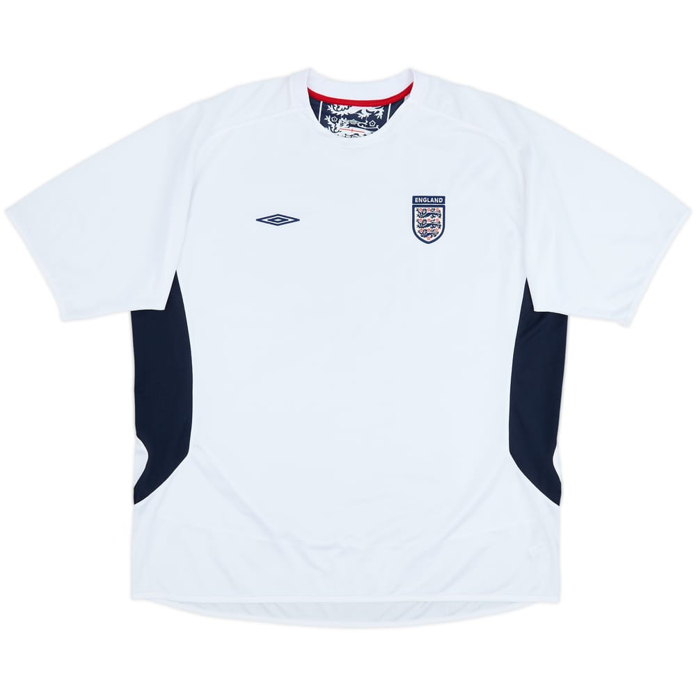 2004-06 England Umbro Training Shirt - 8/10 - (XXL)
