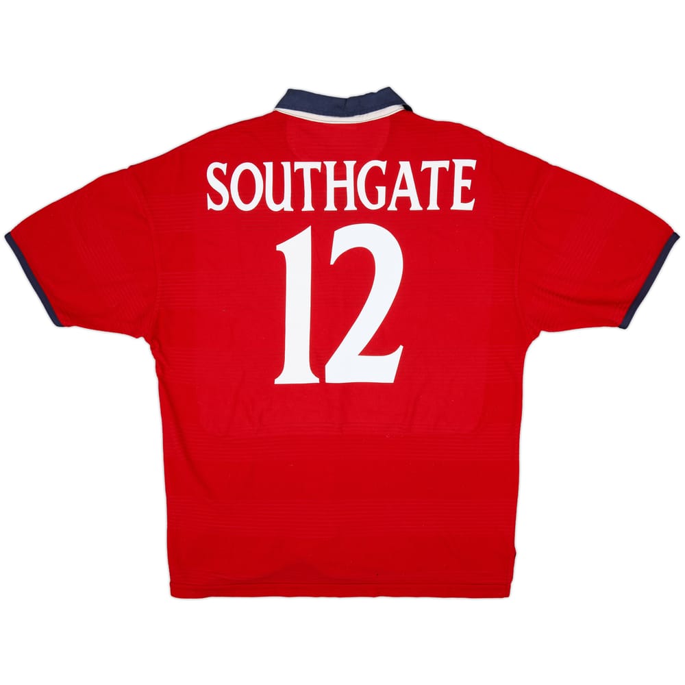 1999-01 England Away Shirt Southgate #12 - 6/10 - (XL)