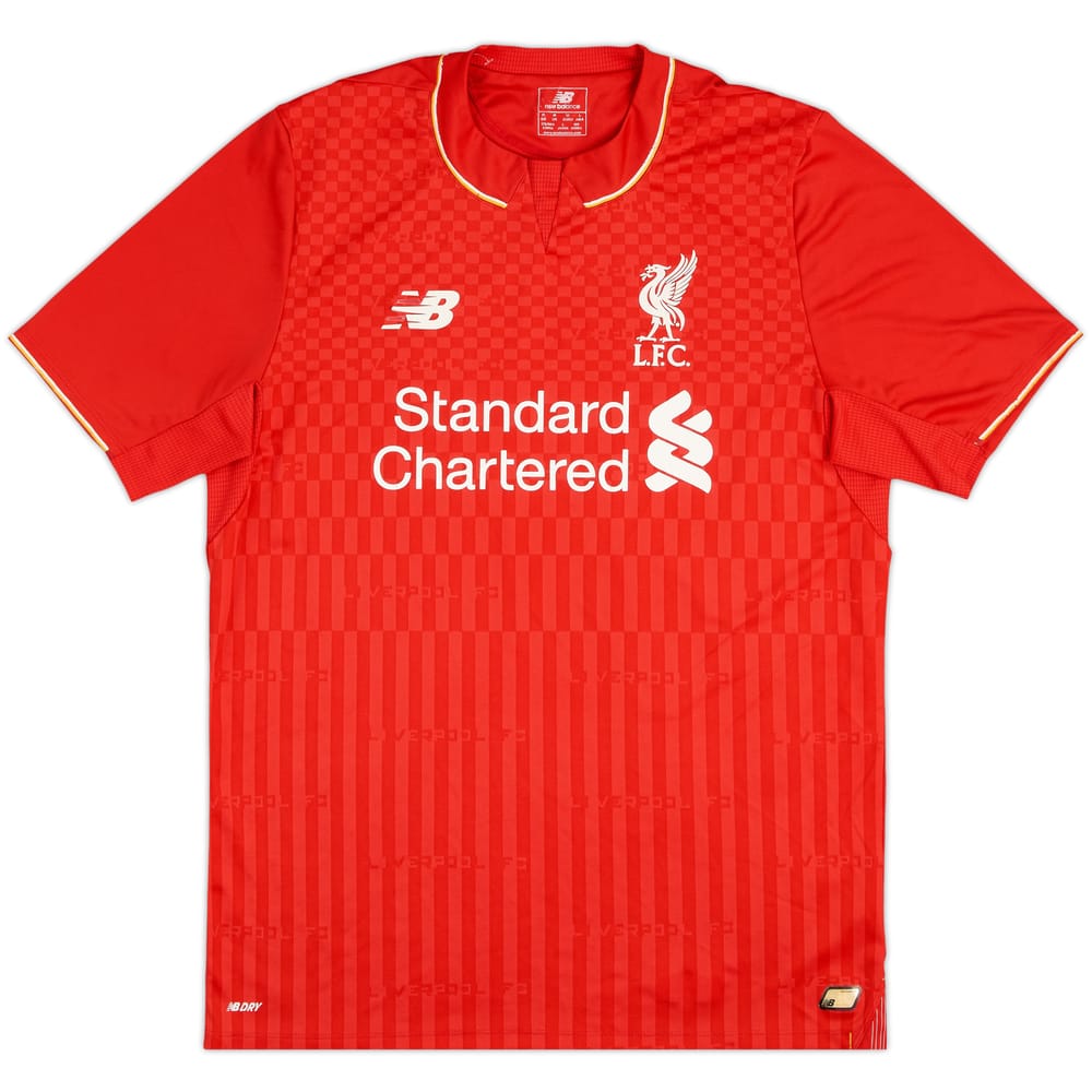 2015-16 Liverpool Home Shirt - 4/10 - (M)
