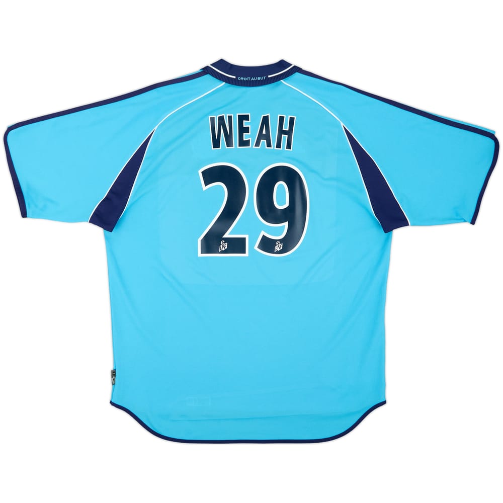 2000-01 Olympique Marseille Away Shirt Weah #29 - 6/10 - (XL)