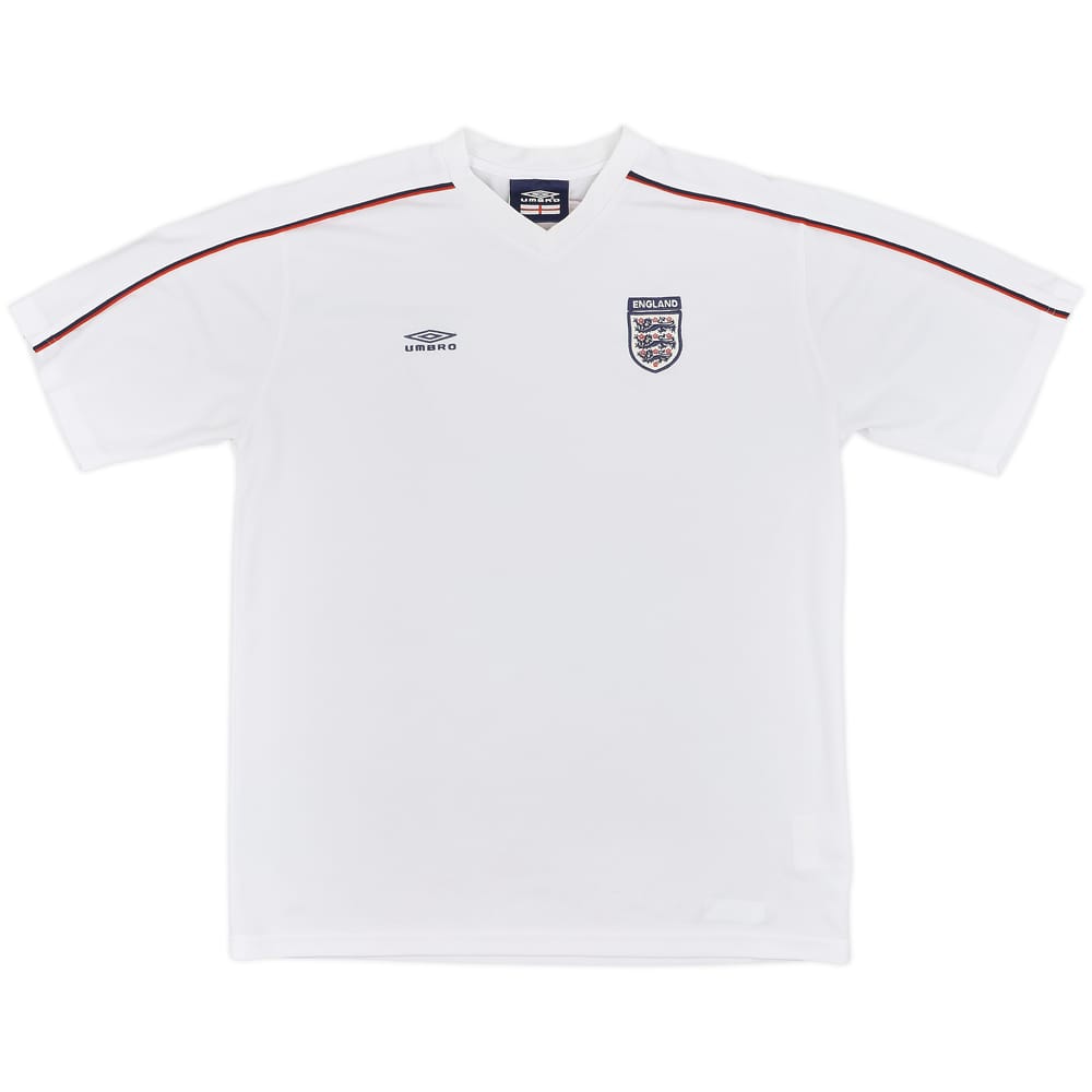 2000-02 England Umbro Training Shirt - 9/10 - (L)