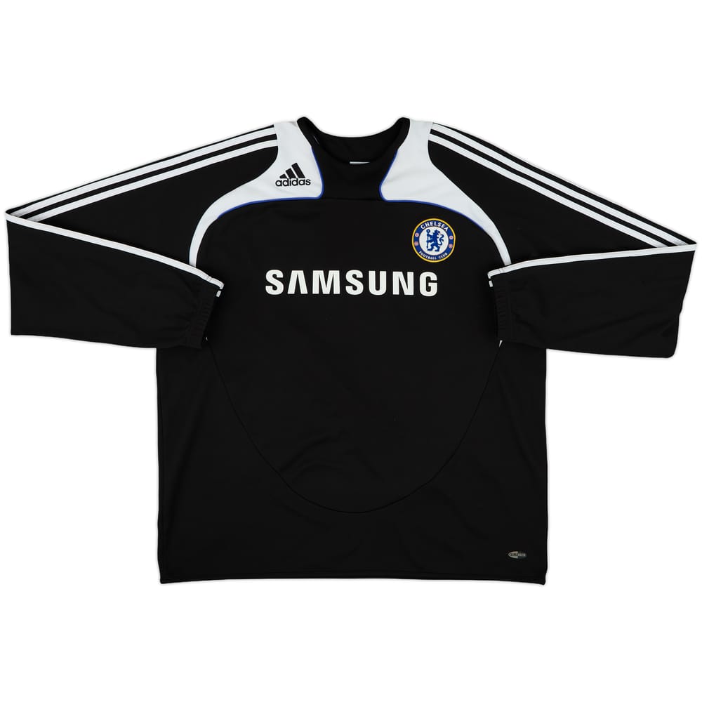 2008-09 Chelsea adidas Sweat Top - 9/10 - (XXL)
