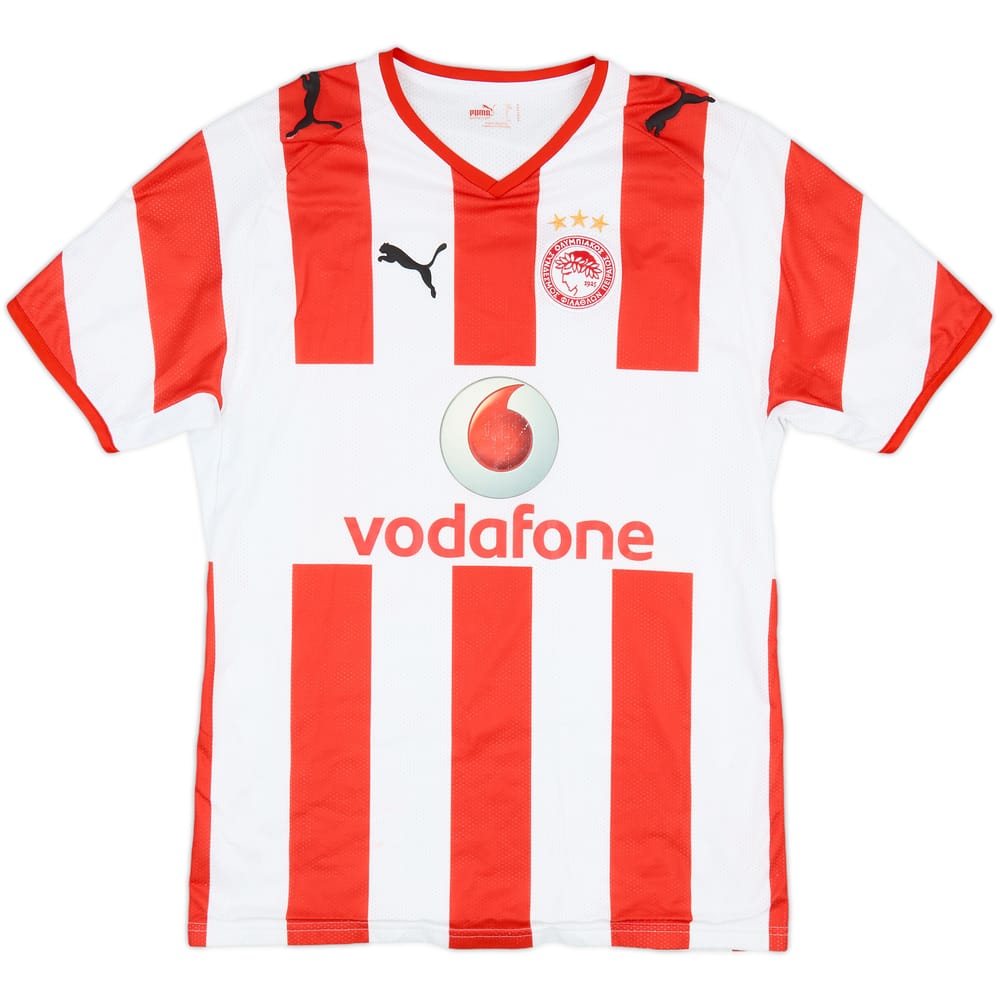 2008-09 Olympiacos Home Shirt - 7/10 - (M)