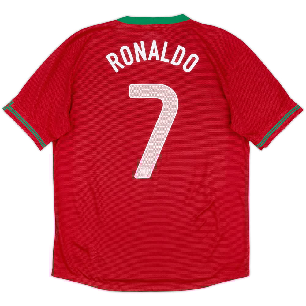 2012-13 Portugal Home Shirt Ronaldo #7 - 8/10 - (M)